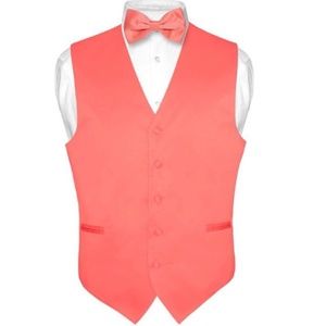 Vesuvio Napoli Men's Dress Vest & BowTie
